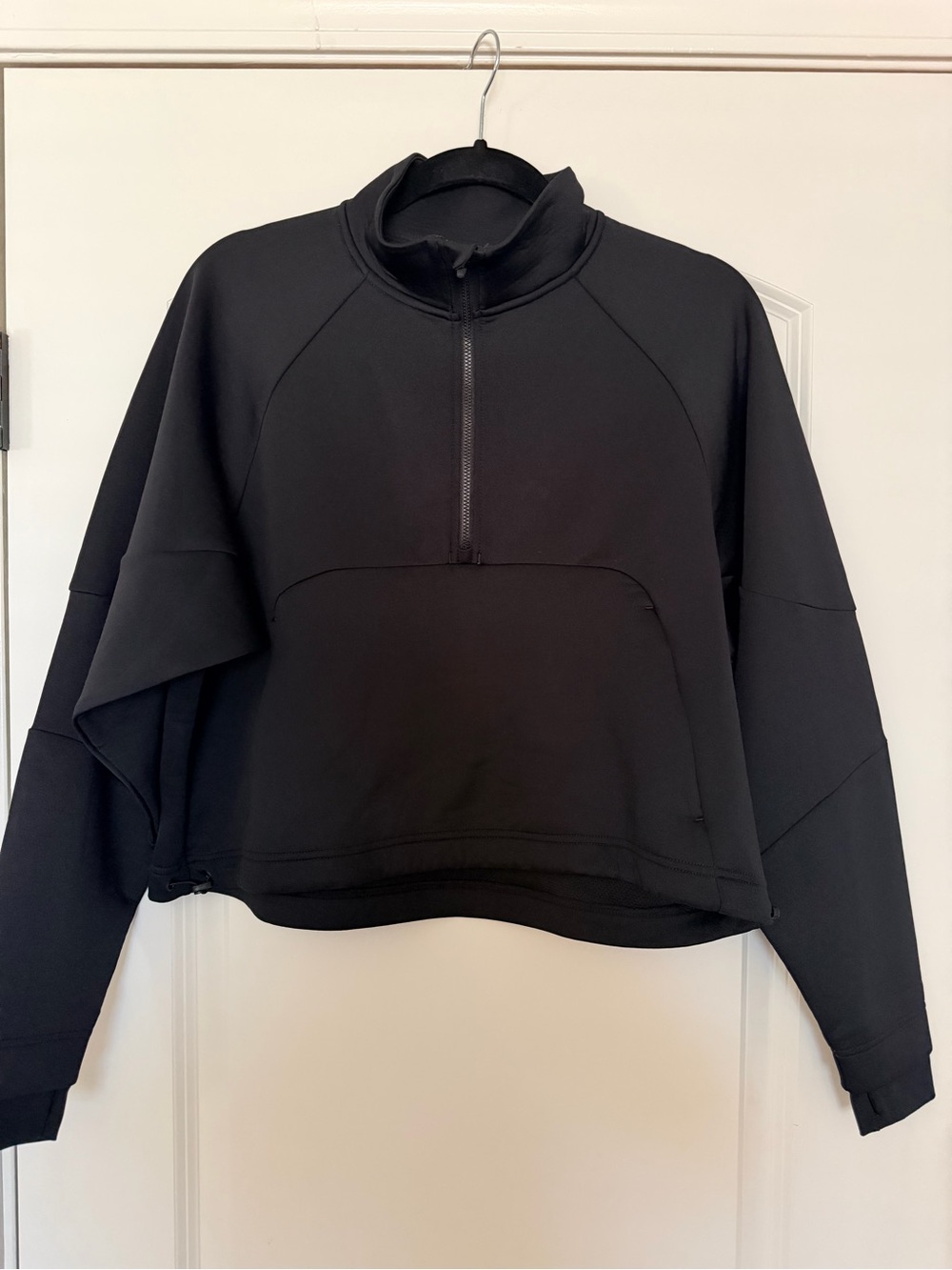 Nike Women’s Dri-FIT Prima 1/2-Zip Training Top in Black